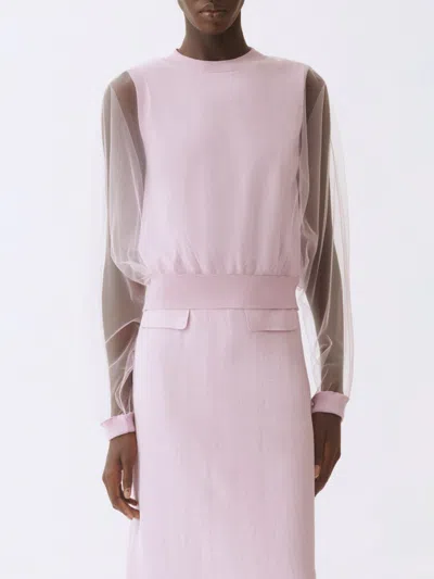 Fabiana Filippi Sweater  Woman Color Lilac In Burgundy
