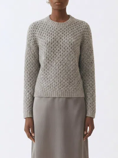 Fabiana Filippi Sweater  Woman Color Grey In Gray