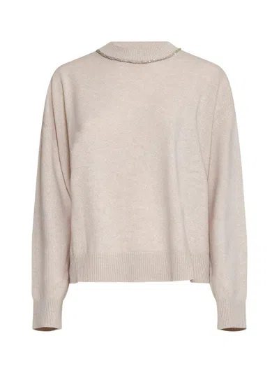 Fabiana Filippi Sweaters In Neutral