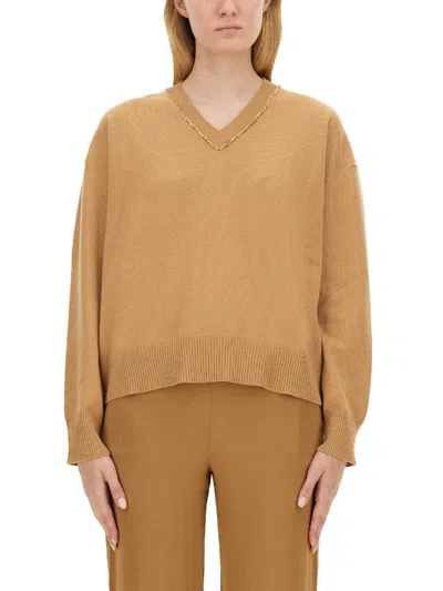 Fabiana Filippi Sweaters In Beige