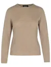 Fabiana Filippi Cashmere Sweater In Beige
