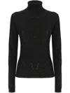 Fabiana Filippi Sequinned Sweater In Black