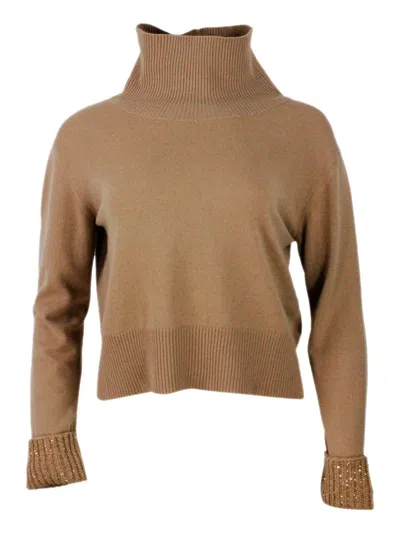 Fabiana Filippi Sweaters In Brown