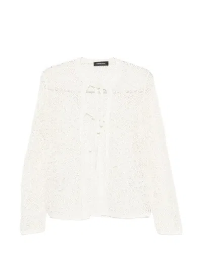 Fabiana Filippi Sweaters Light And Natural In White