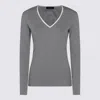 Fabiana Filippi Crewneck Knitwear Contrast Trim