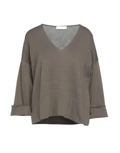 Fabiana Filippi Sweaters In Military Green