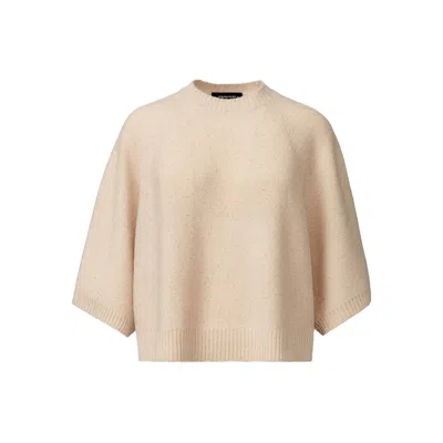 Fabiana Filippi Sequin-embellished Raglan-sleeve Jumper In Neutral