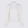 Fabiana Filippi Sweaters Rafia In White
