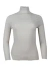 Fabiana Filippi Wool Blend Crewneck In Gray