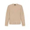 Fabiana Filippi Wool, Silk And Cashmere Sweater In Neutral
