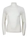 Fabiana Filippi Sequinned-turtleneck Sweater In White