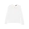 Fabiana Filippi Classic-collar Sweater In White