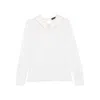 Fabiana Filippi Classic-collar Sweater In White