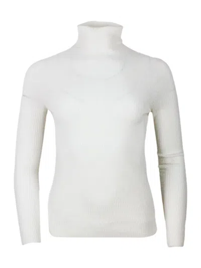Fabiana Filippi Wool Blend Crewneck In White