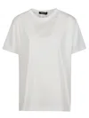 Fabiana Filippi Crew Neck Tee In Bianco