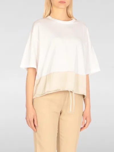 FABIANA FILIPPI T-SHIRT FABIANA FILIPPI WOMAN COLOR WHITE,G64862001