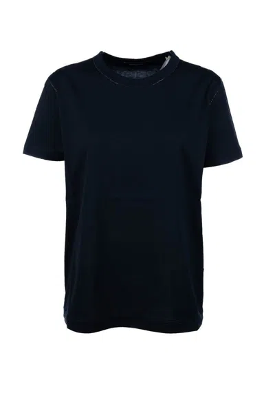 Fabiana Filippi T-shirt In Midnight Blue