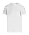Fabiana Filippi T-shirt With Round Neck And Short Sleeves In White