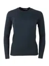 Fabiana Filippi Long-sleeved T-shirt In Jersey In Black