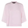 Fabiana Filippi Short Sleeve Top Raglan Design In Pink