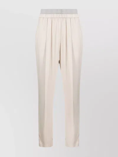 FABIANA FILIPPI TAILORED ANKLE LENGTH TROUSERS