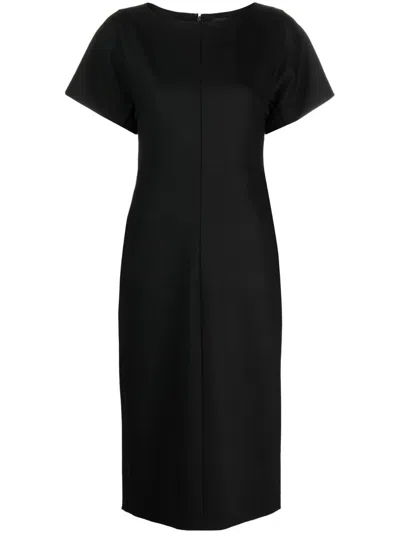 Fabiana Filippi Tailored Midi Dress In Black