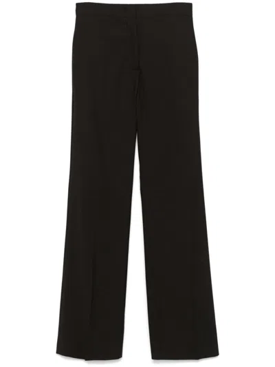 Fabiana Filippi Tailored Trousers In Brown