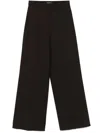 Fabiana Filippi Tailored Trousers In Brown