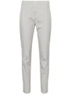Fabiana Filippi Tailored Trousers With Clean Waistband In White