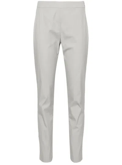 Fabiana Filippi Tailored Trousers With Clean Waistband In White