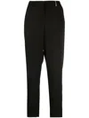 Fabiana Filippi Tailored Trousers With Flattering Fit And Viscose Fabric In Black