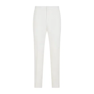 Fabiana Filippi Slim-cut Cropped Trousers In White