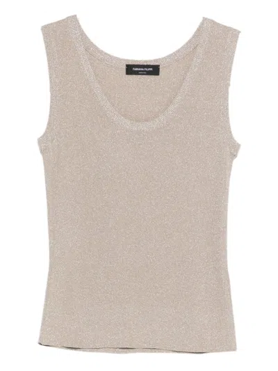 Fabiana Filippi Tank Top In Neutral