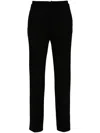 Fabiana Filippi Tapered Trousers In Black