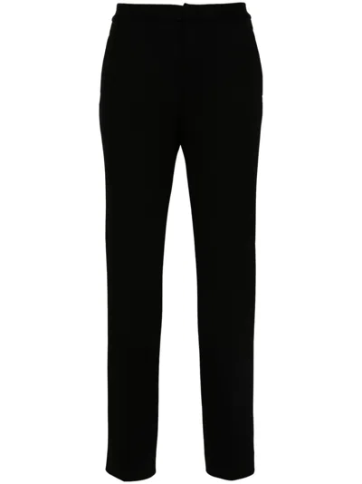 Fabiana Filippi Tapered Trousers In Black