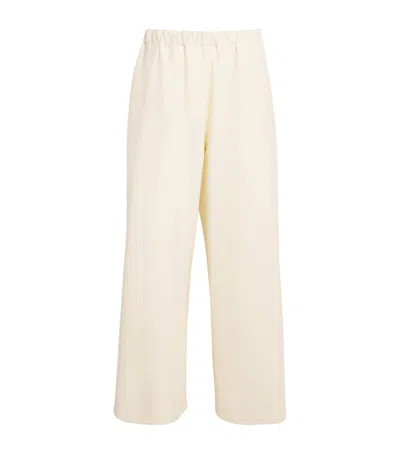 Fabiana Filippi Techno Tailoring Trousers In Beige