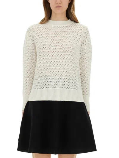 Fabiana Filippi Wool Blend Sweater In Neutral