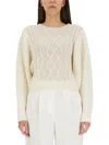 FABIANA FILIPPI TEXTURED KNIT SWEATER