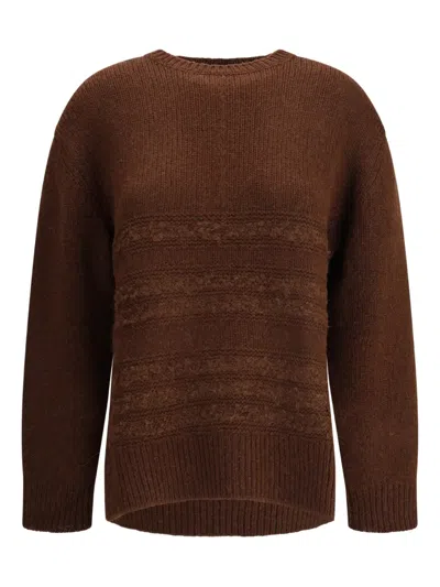 FABIANA FILIPPI TEXTURED-KNIT SWEATER