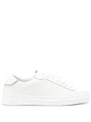 Fabiana Filippi Textured Leather Sneakers With Metallic Accents