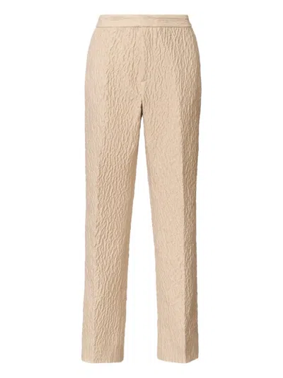 FABIANA FILIPPI TEXTURED SIDE-POCKETS TROUSERS