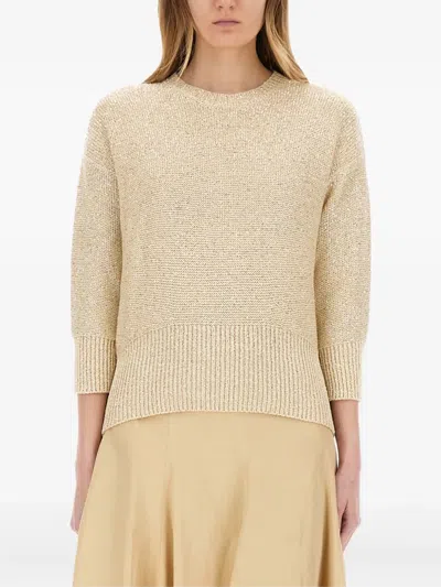 FABIANA FILIPPI THEE-QUARTER SLEEVES SWEATER