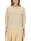 Fabiana Filippi Cotton Jersey Knitwear 3/4 Sleeves