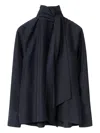 Fabiana Filippi Tie-neck Blouse In Blue