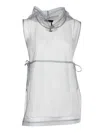 Fabiana Filippi Jersey Tank Top With Hooded Tulle Layer