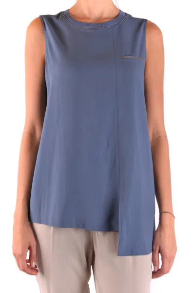 Fabiana Filippi Women's Blue Other Materials Top