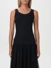 Fabiana Filippi Top  Woman Color Black In Schwarz