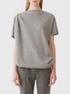 Fabiana Filippi - Woman Knitwear Grey It 40 In Gray