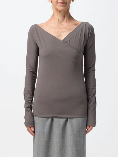 Fabiana Filippi Top  Woman Color Grey In Grey