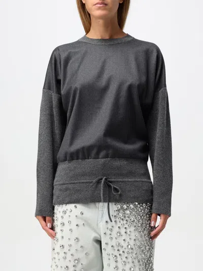 FABIANA FILIPPI SWEATER FABIANA FILIPPI WOMAN COLOR GREY,419421020